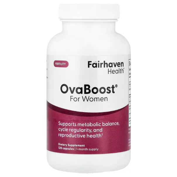 Fairhaven Health, OvaBoost для женского здоровья, 120 капсул