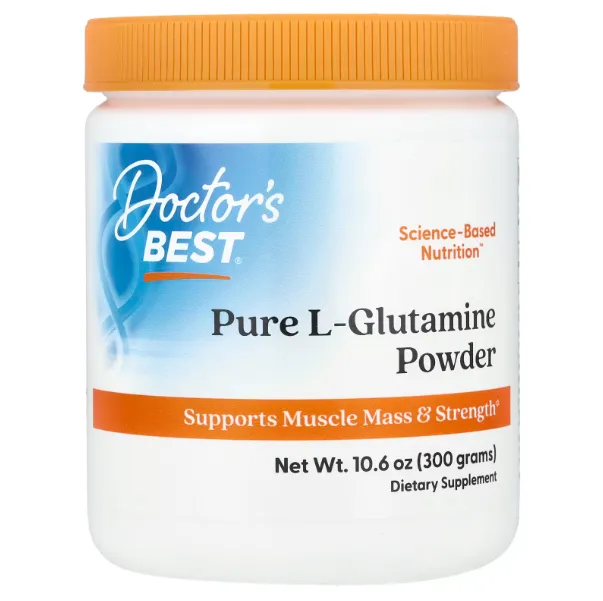 Doctors Best, L-Glutamin poroshok, 300 g