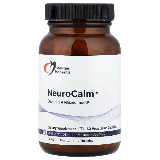 Designs For Health, NeuroCalm™, 60 вегетарианских капсул