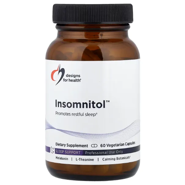 Designs For Health, Insomnitol™, 60 vegetarian kapsulalari