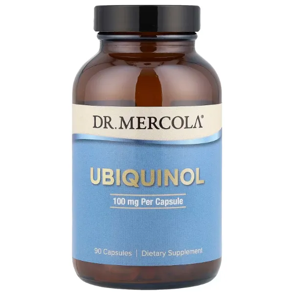 Dr. Mercola, Ubiquinol, убихинол, 100 мг, 90 капсул