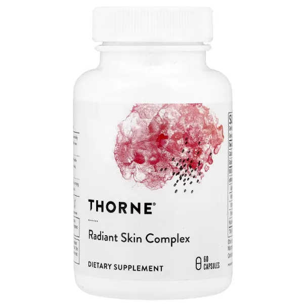 Thorne, Radiant Skin Complex, комплекс для сияния кожи, 60 капсул