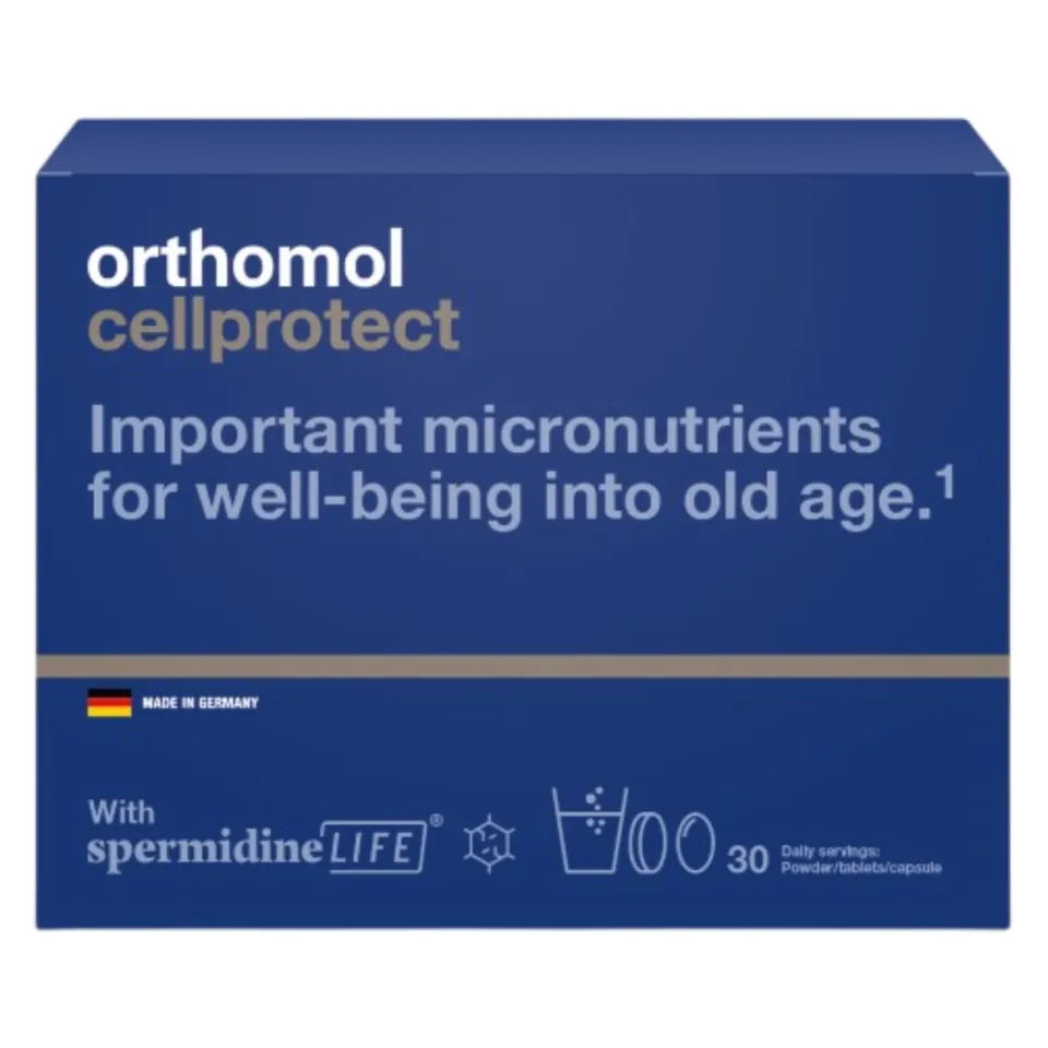 Orthomol Cellprotect, 30 kunlik paketik + tabletka + kapsula