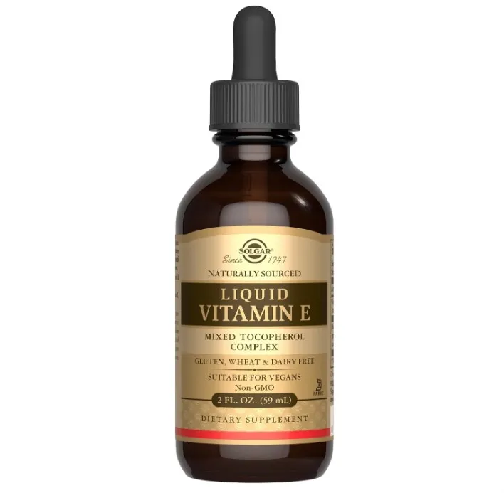 Solgar, Suyuq vitamin E 100 mg, 59 ml