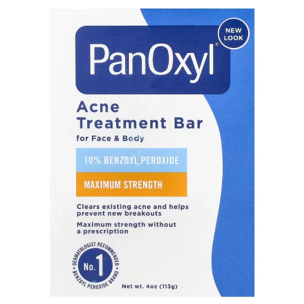 PanOxyl, мыло от акне, для лица и тела, 113 г